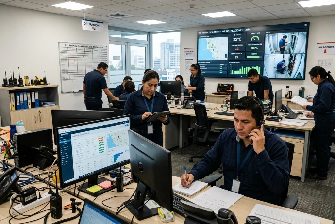 operaciones y servicios de edificios