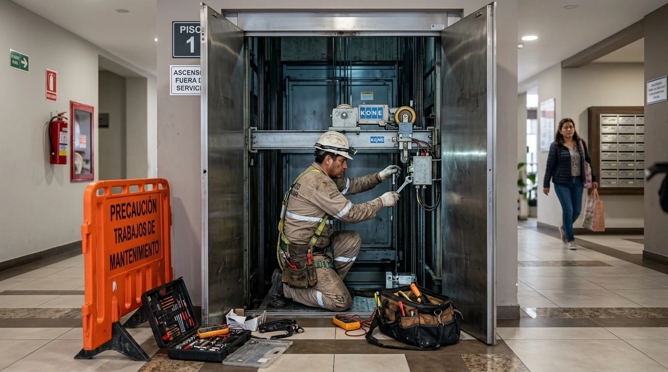 mantenimiento ascensores